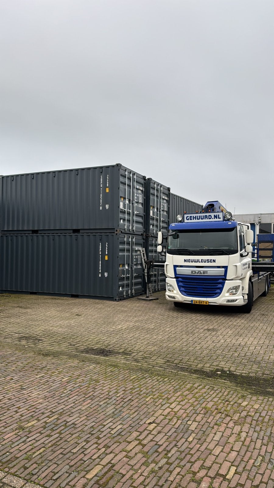 Diverse opslagcontainers: 20ft, 10ft, 8ft te huur/koop, Ophalen