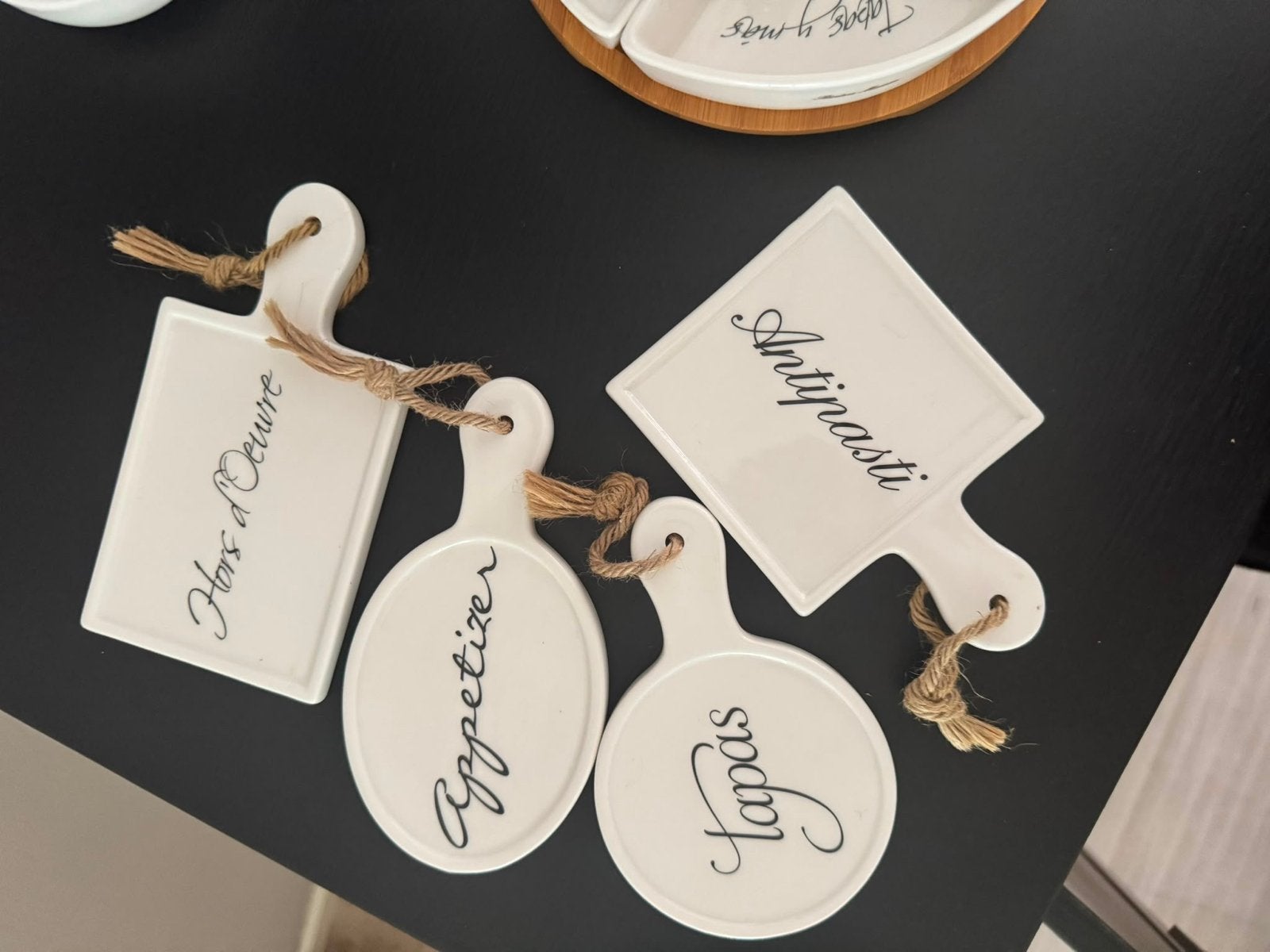 Rivera Maison Tapas Set, Ophalen, Overige merken, Keramiek, Zo goed als nieuw