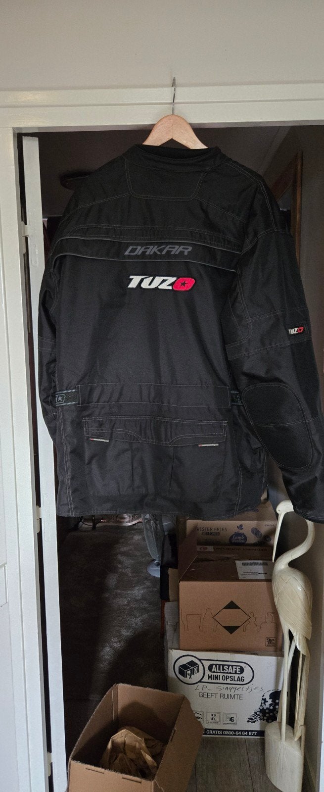 herenjas motor., Motoren, Kleding | Motorkleding, Ophalen, Tweedehands, Heren, Jas | textiel