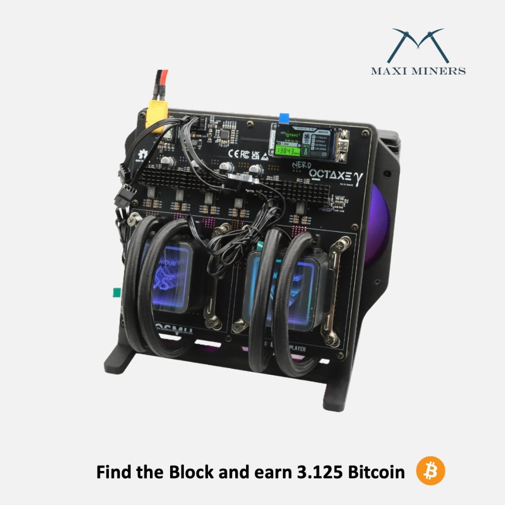 NerdMiners OCTaxe Hydro (13.8Th), Verzenden, Nieuw, Geperforeerd, Geperforeerd