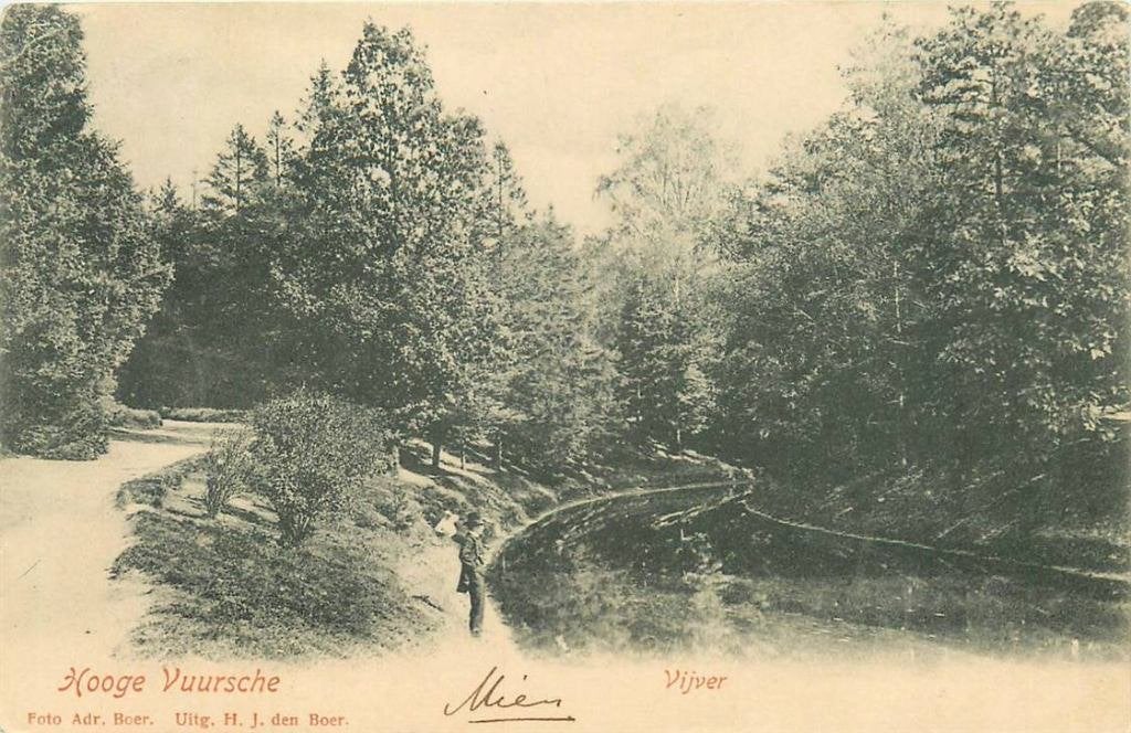 388-238-007 Lage Vuursche Hooge Vuursche Vijver, Verzenden, Voor 1920, Utrecht
