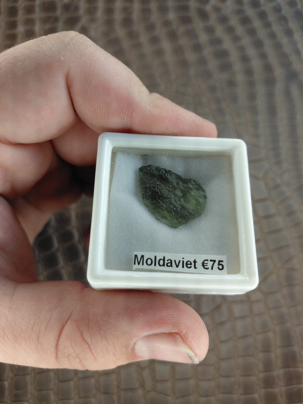 Groene Moldaviet verzamelstuk  €75, Verzenden, Nieuw