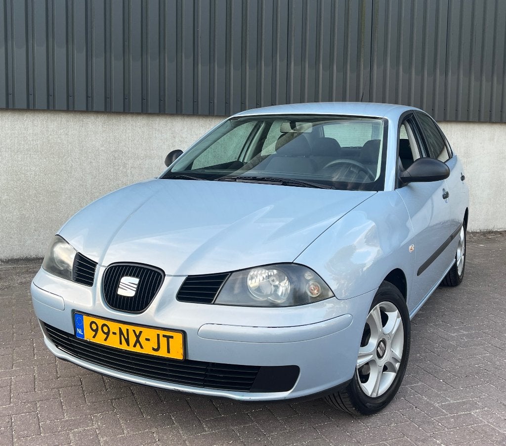 Seat Ibiza | 5 Drs | Apk 09-2027 | Airco | Distri recent V.V, Auto's, Voorwielaandrijving, Blauw, Ibiza, Origineel Nederlands