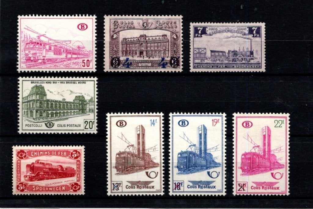Kaartje Belgie - Spoorwegen - postfris/ongebruikt - T096, Verzenden, Postfris