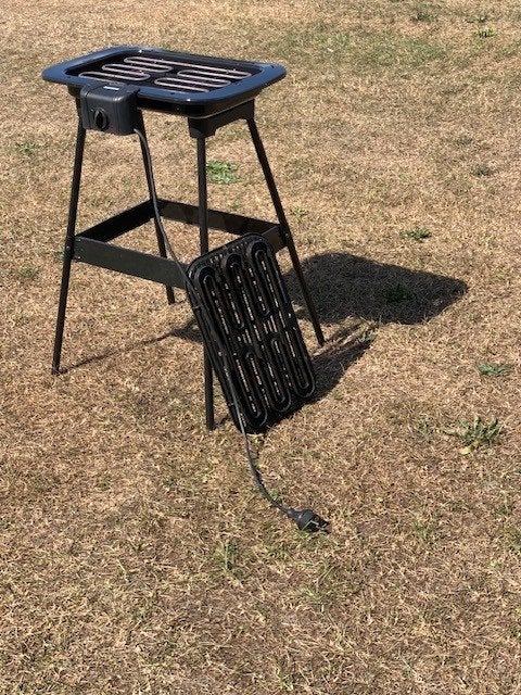 barbeque  elektrisch, Ophalen, Gebruikt