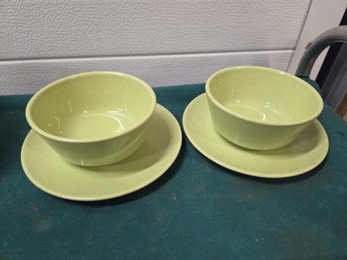 ikea bord en schaal mint groen, Huis en Inrichting, Ophalen of Verzenden, 'T Olde Gre-j, Info@toldegrej.nl, Endepoelstraat 20f Didam
