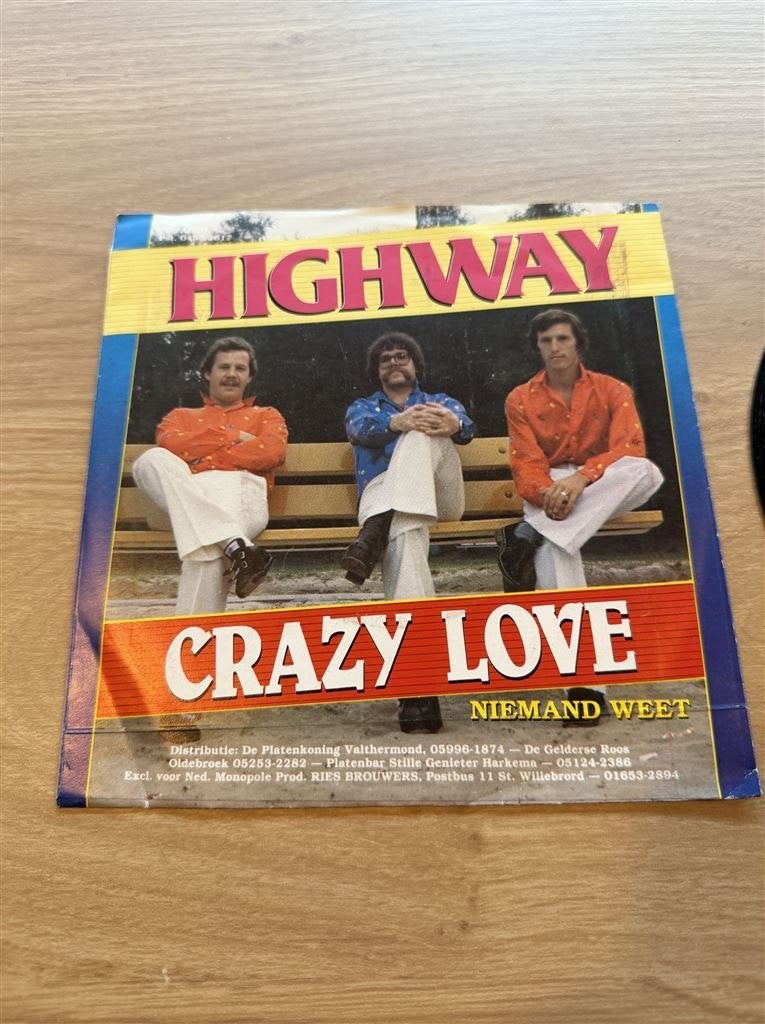 Highway - Crazy Love, Ophalen of Verzenden, Zo goed als nieuw, Pop