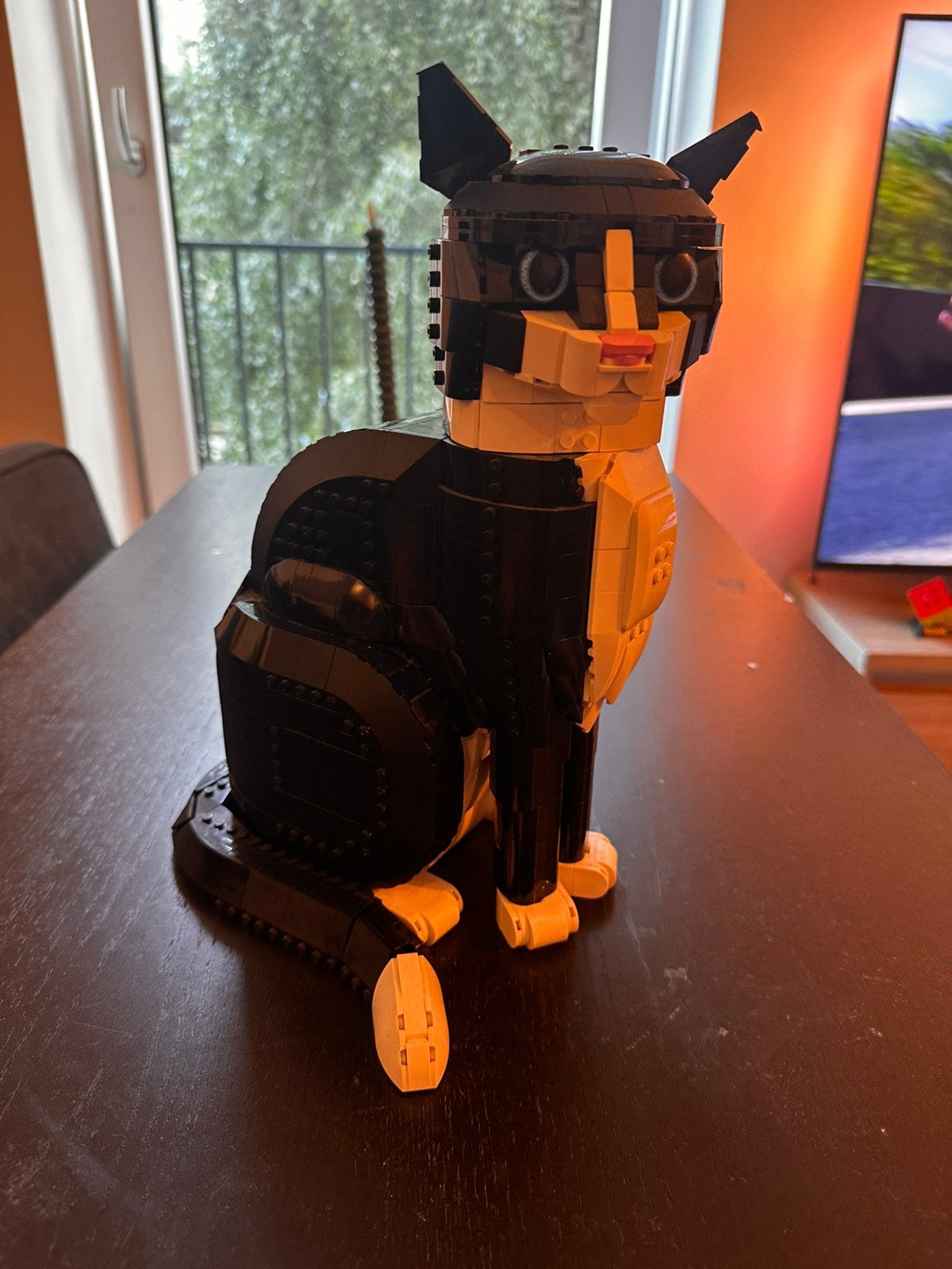 Lego tuxedo cat, Kinderen en Baby's, Ophalen, Zo goed als nieuw