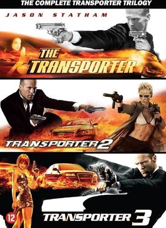 Transporter deel 1 - 3, Sealed Ned. Ondert. 3 dvd box, Cd's en Dvd's, Vanaf 12 jaar, Ophalen of Verzenden, Nieuw in verpakking