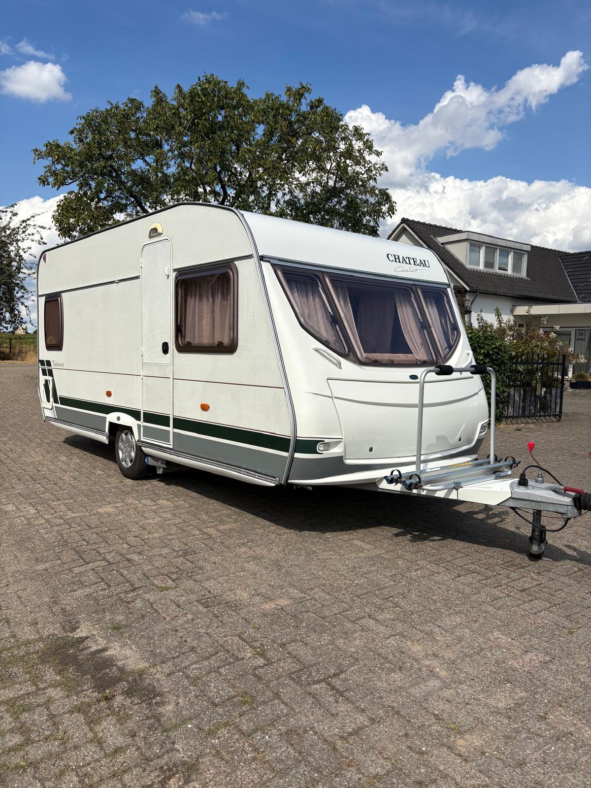 Chateau Calista 450 met Voortent inclusief luifel en Mover, Mover, Chateau, Rondzit, 750 - 1000 kg