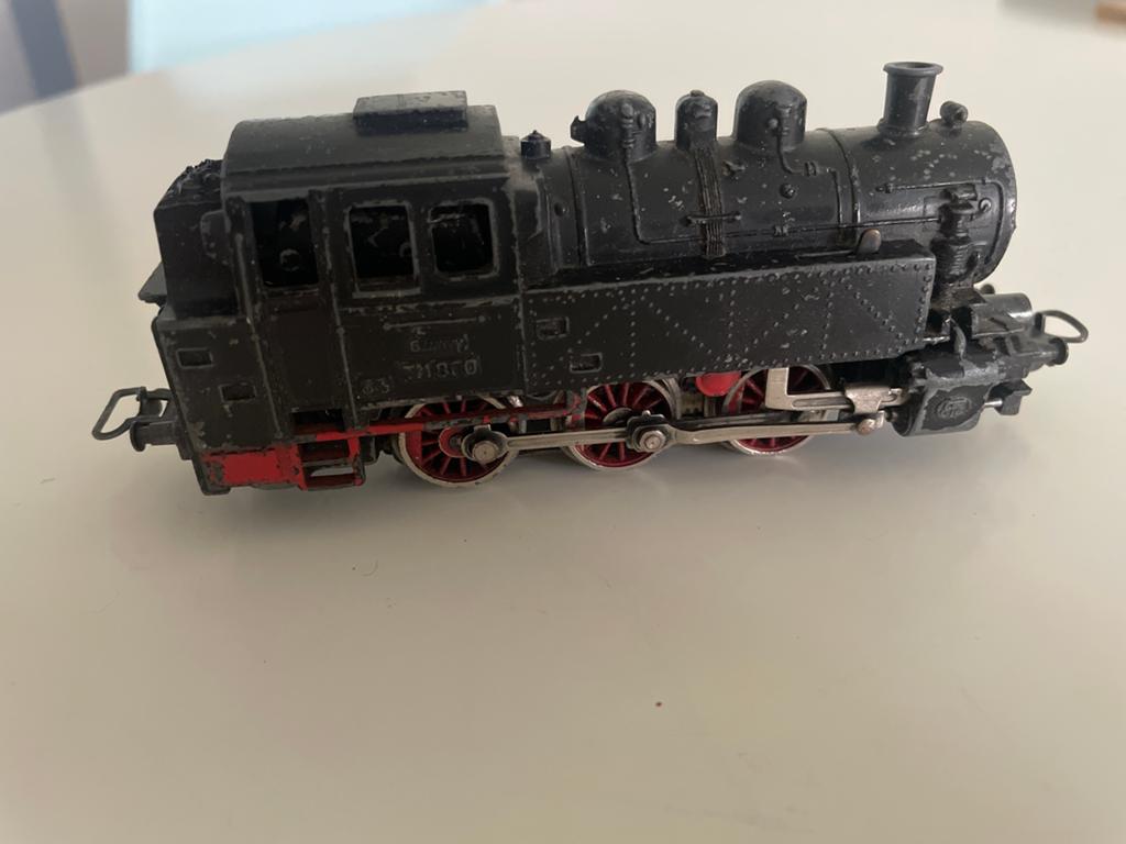 Märklin Stoomlocomotief TM 800 - Gebruikt, Wisselstroom, Gebruikt, Locomotief, Ophalen of Verzenden