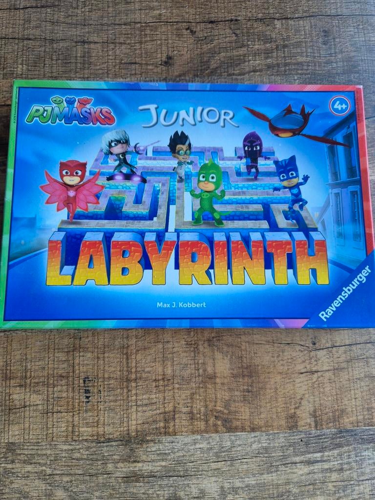 PJ Masks Junior Labyrinth Bordspel Ravensburger, Drie of vier spelers, Ophalen, Zo goed als nieuw, Ravensburger