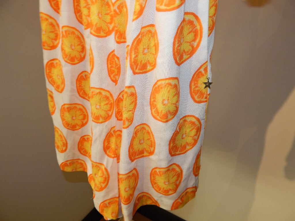 Fabienne Chapot zomerse jumpsuit sinas print wijde hals M, Maat 38/40 (M), Zo goed als nieuw, Fabienne Chapot, Meerkleurig