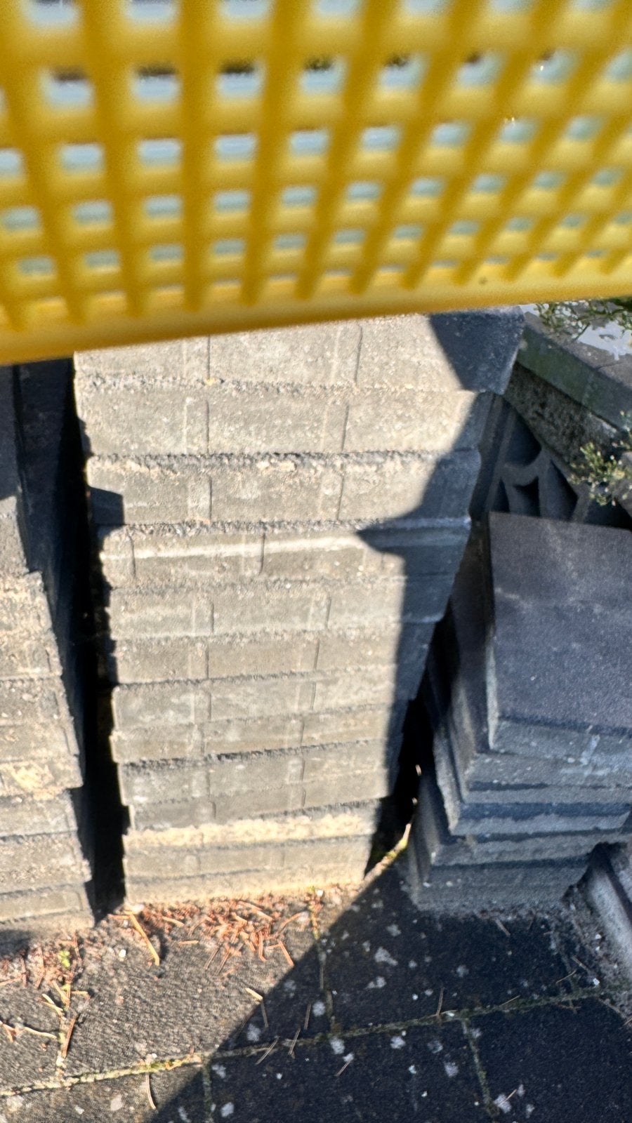 tuin tegels, Ophalen, Zo goed als nieuw, Beton, Terrastegels