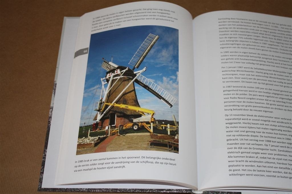 Poldermolen De Eendracht. Sebaldebuurster., Ophalen of Verzenden, Nieuw