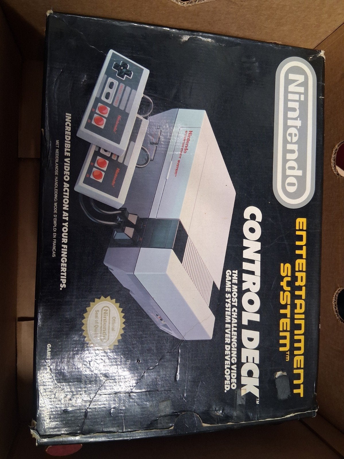 Nintendo Entertainment System (NES) Control Deck, Ophalen of Verzenden, Zo goed als nieuw, Met 2 controllers