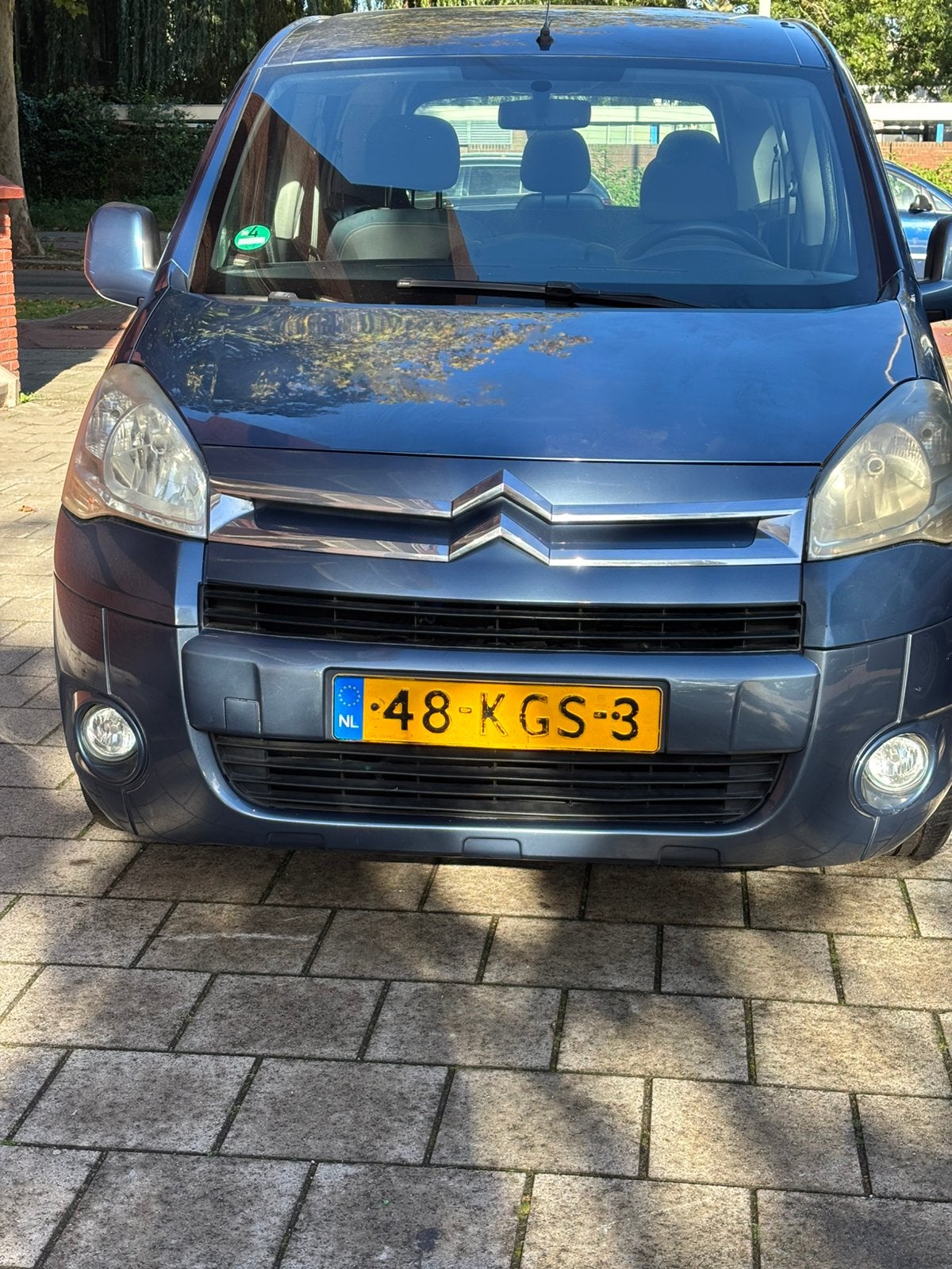 Citroën Berlingo 1.6 16V 66KW 2009 Blauw, Zwart, 4 cilinders, Blauw, Origineel Nederlands