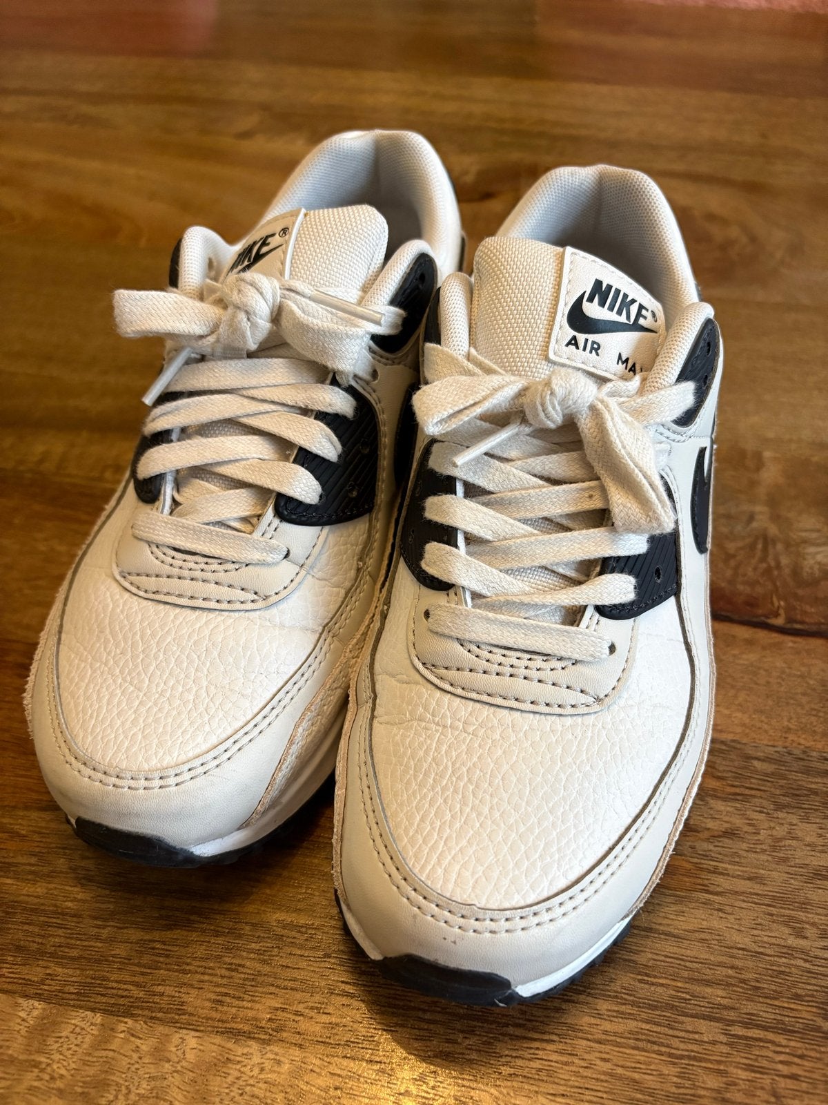 Nike Air Max 90 sneakers - Maat 38.5, Kleding | Dames, Ophalen of Verzenden, Gedragen, Wit, Sneakers of Gympen