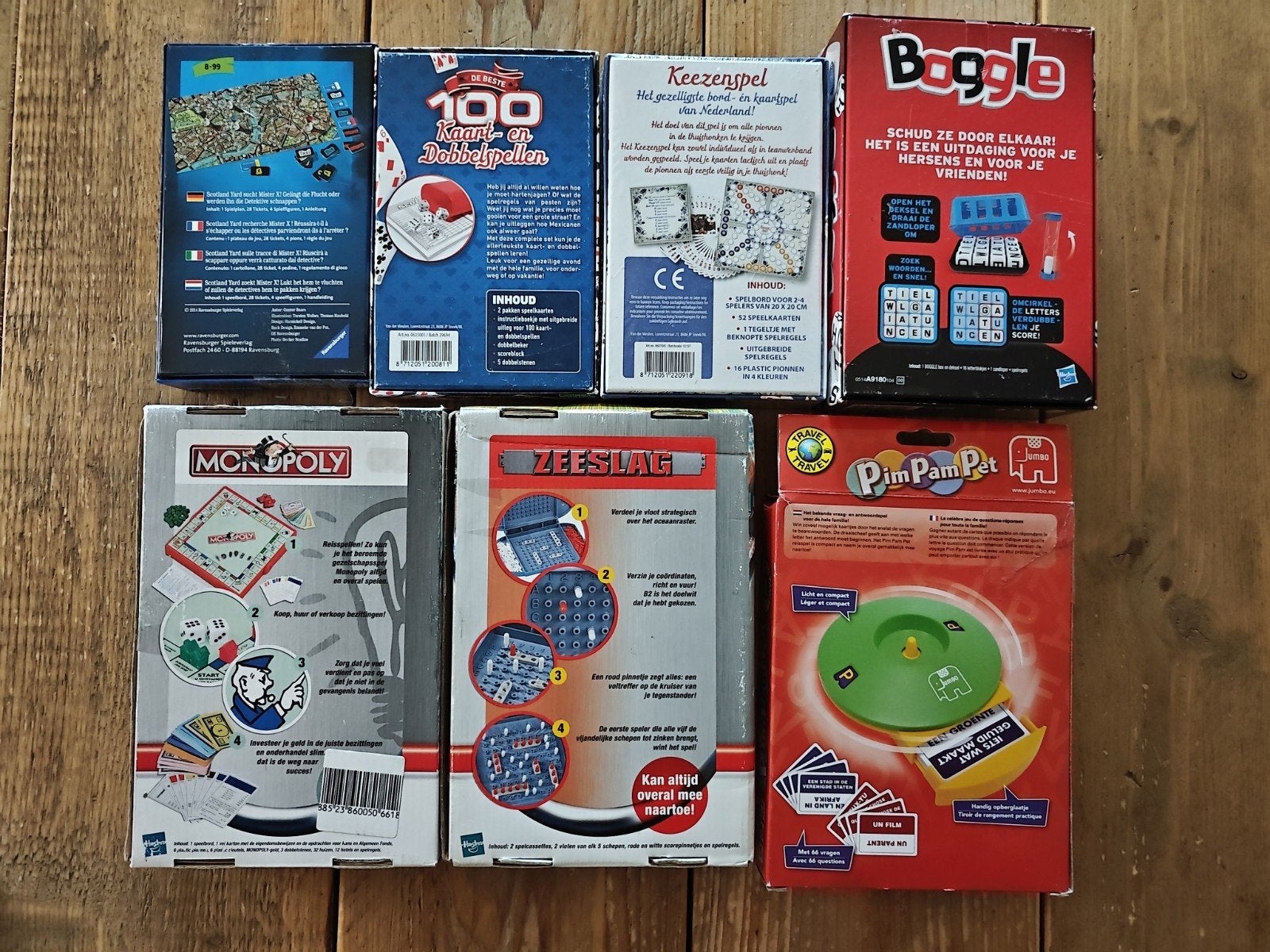 7 Reisspellen., Goliath, Clown Games., Nieuw, Ophalen of Verzenden
