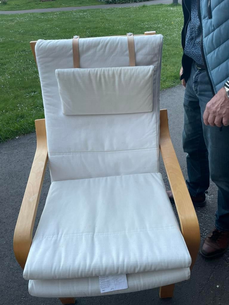 Ikea gemak stoel nu in prijs verlaagd, Ophalen of Verzenden, Zo goed als nieuw, 75 tot 100 cm, 50 tot 75 cm