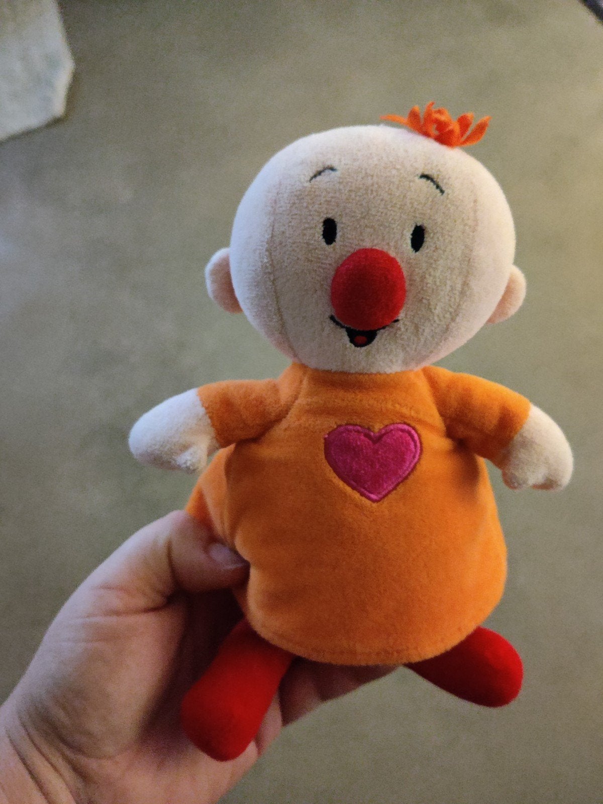Babilu knuffel van Bumba, Oranje, Gebruikt, Overige merken, Overige karakters