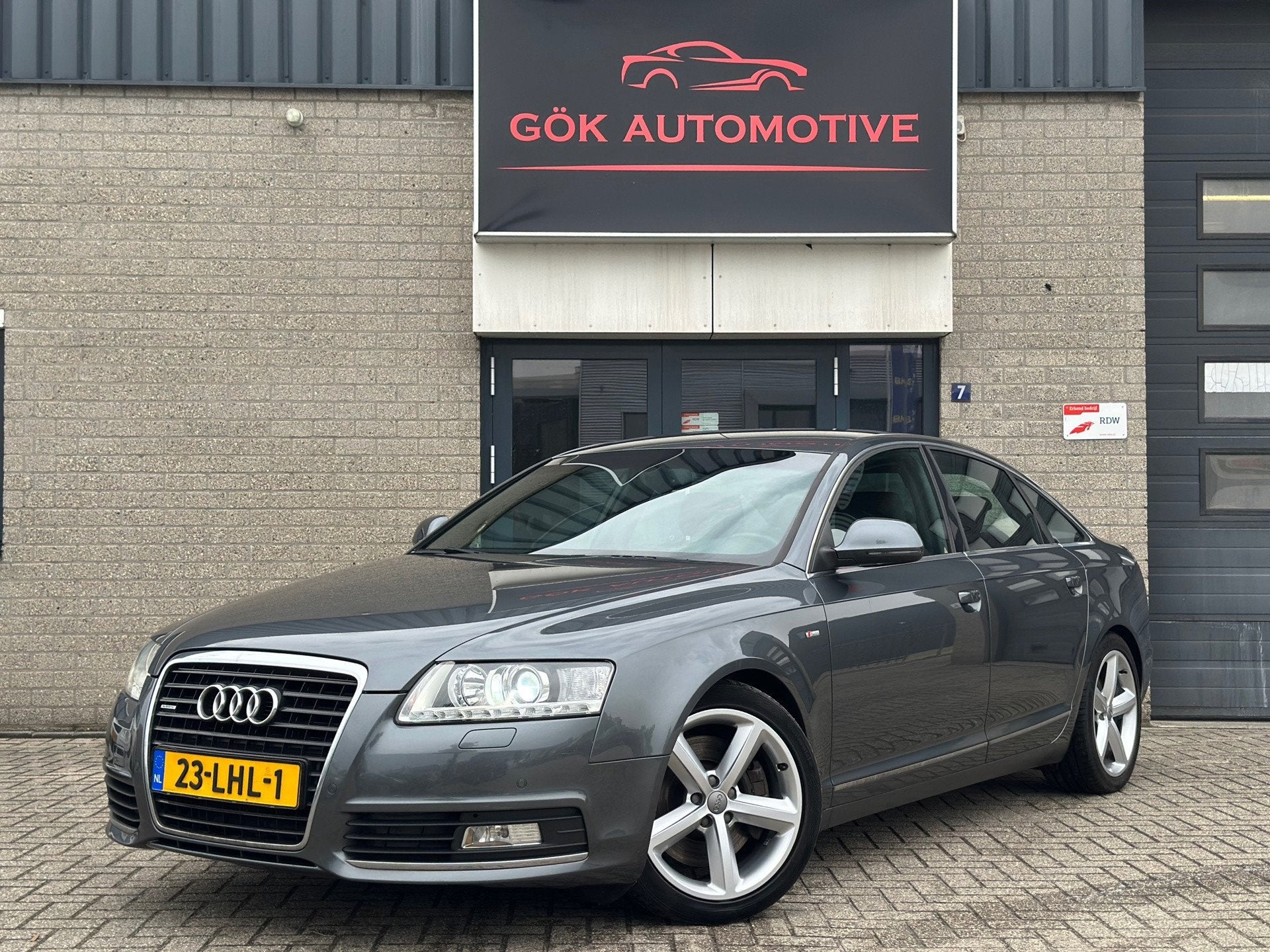 Audi A6 Limousine 3.0 TDI quattro S edition / 3x Sline / 1St, Auto's, Automaat, Gebruikt, Zwart, 1760 kg