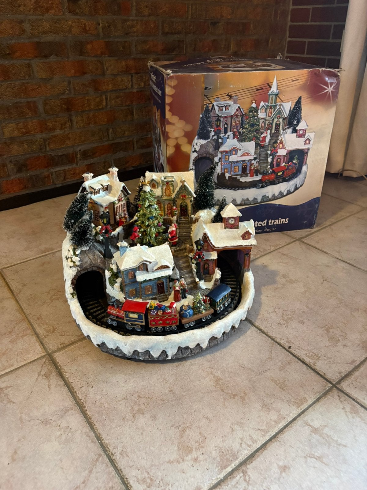 Mooi kerst dorp met trein, Diversen, Kerst, Ophalen, Gebruikt