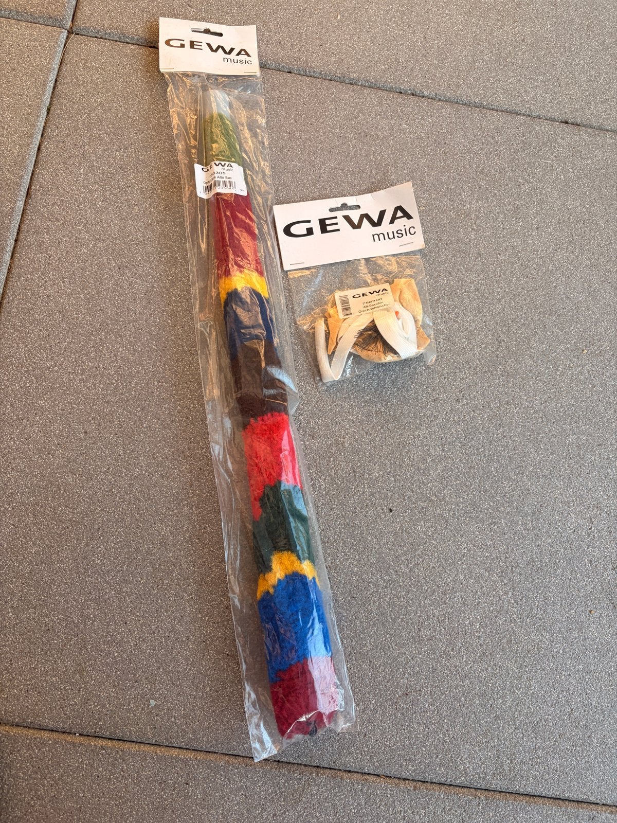 GEWA Opti-Care en Durchziehwischer voor Altsaxofoon, Muziek en Instrumenten, Ophalen of Verzenden, Nieuw, Alt