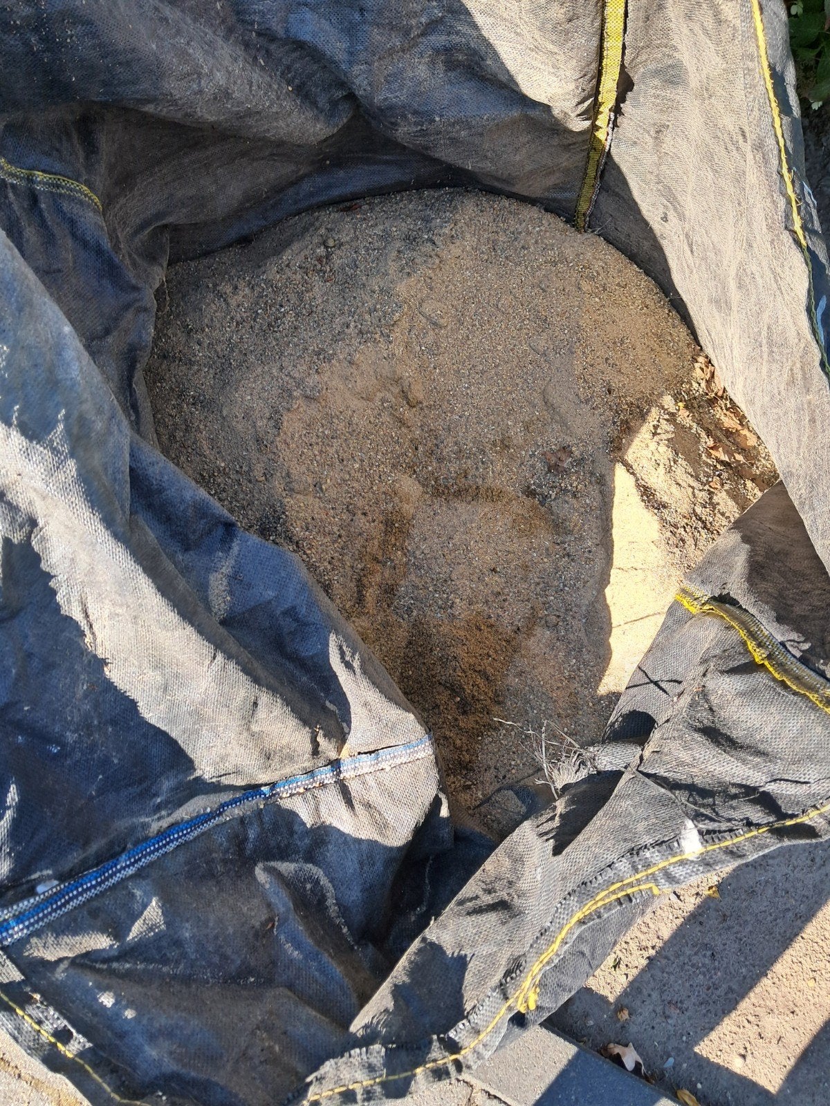 Inveegzand in big bag, Tuin en Terras, Zand, Ophalen, Zo goed als nieuw, Brekerzand