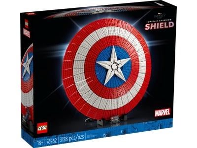 Marvel - Het schild van Captain America (76262) - NIEUW, Compleet, Marvel, Lego, Nieuw