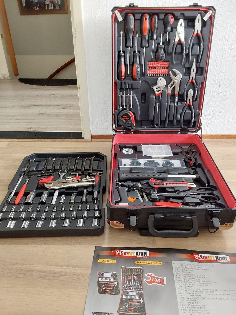 Gereedschapskoffer, Ophalen, Nieuw