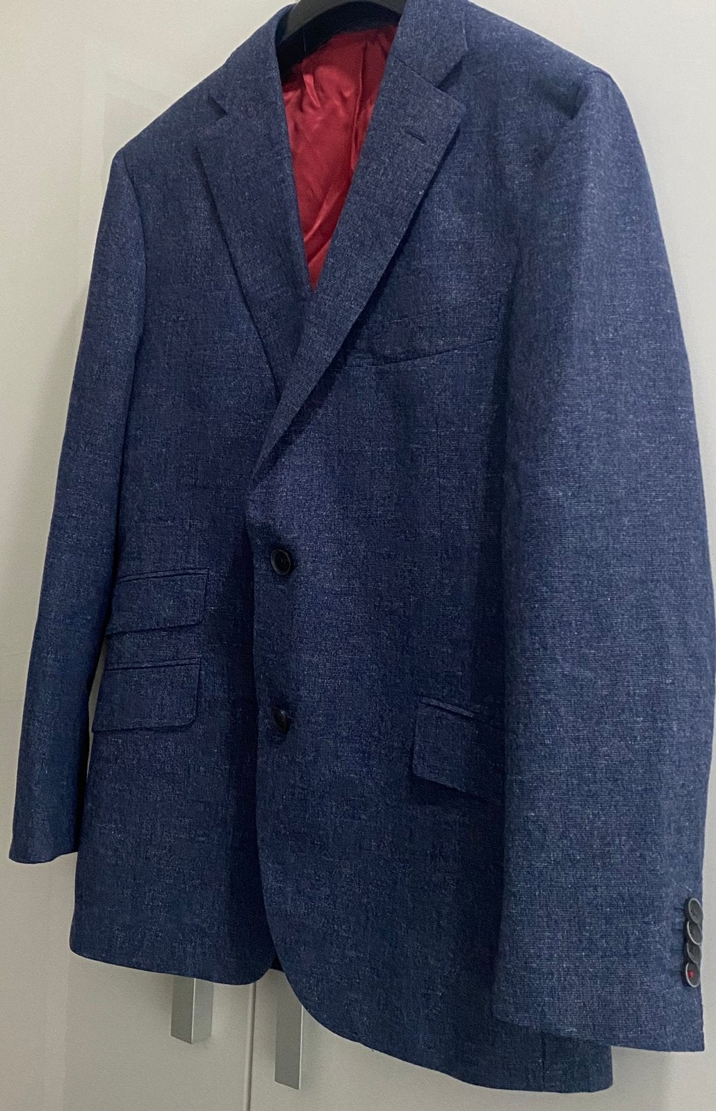 SuitSupply colbert, Ophalen of Verzenden, Zo goed als nieuw, Maat 48/50 (M), Blauw