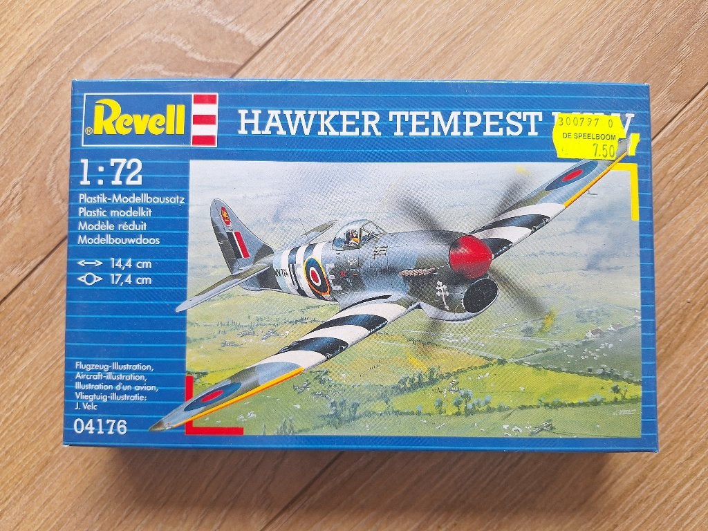 1:72 1/72 Revell Hawker Tempest MK V (Sealed), 1:72 tot 1:144, Revell, Ophalen of Verzenden, Zo goed als nieuw