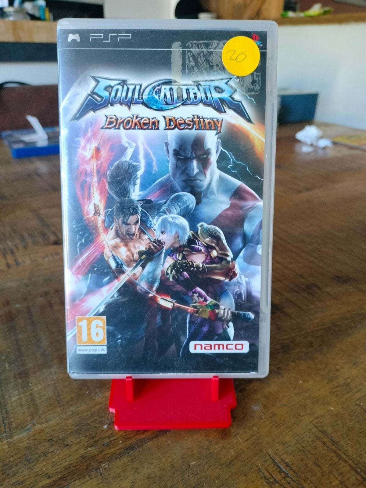 Soulcalibur Broken Destiny PSP - Vecht als een held!, Gebruikt, Vechten, 1 speler, Ophalen of Verzenden
