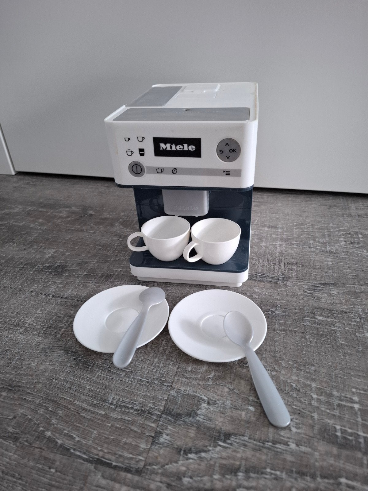 Miele speelgoed koffiezetapparaat - werkt echt!, Ophalen of Verzenden, Zo goed als nieuw, Jongen of Meisje