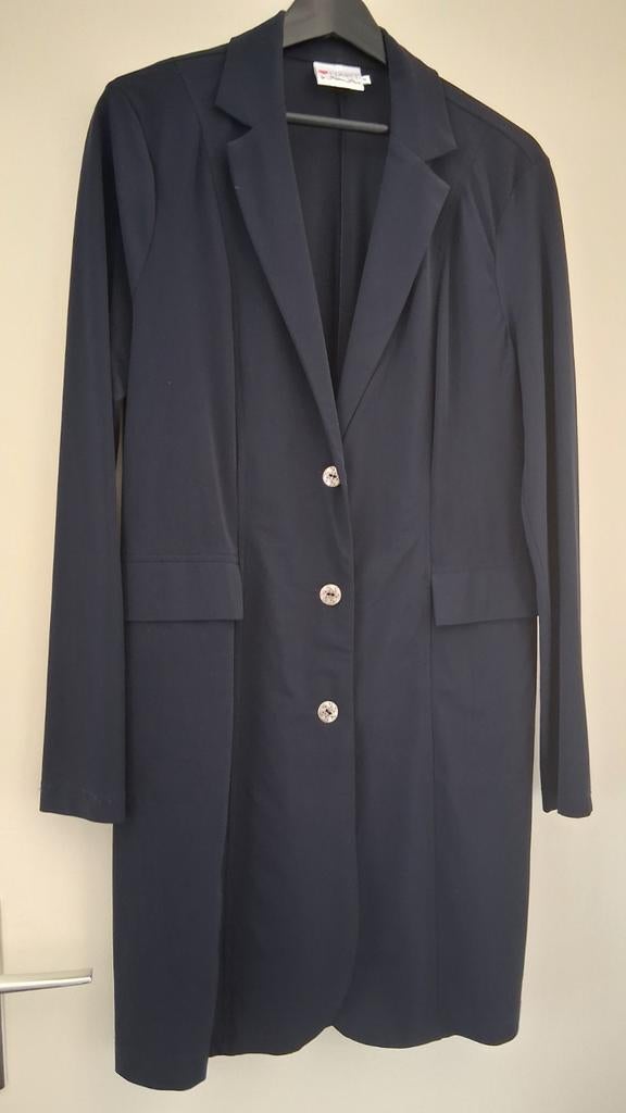 HELENA HART lange blazer XL, Kleding | Dames, Jasjes, Kostuums en Pakken, Blauw, Ophalen of Verzenden, Jasje, Gedragen