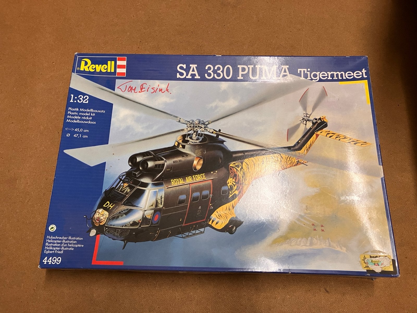 Revell SA 330 PUMA Tigermeet Modelbouw Helikopter 1:32, Nieuw, Ophalen of Verzenden, Groter dan 1:72, Revell