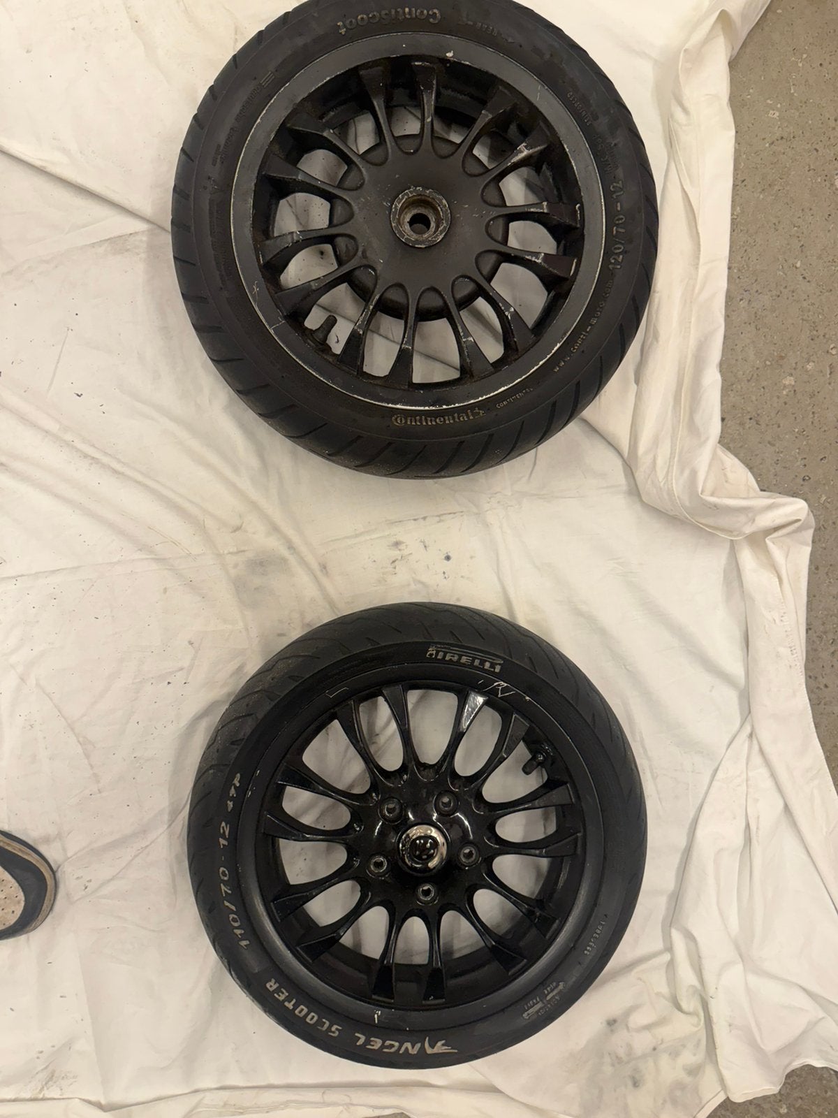 Vespa velgen grote trommel, Ophalen, Zo goed als nieuw, Overige typen, Vespa