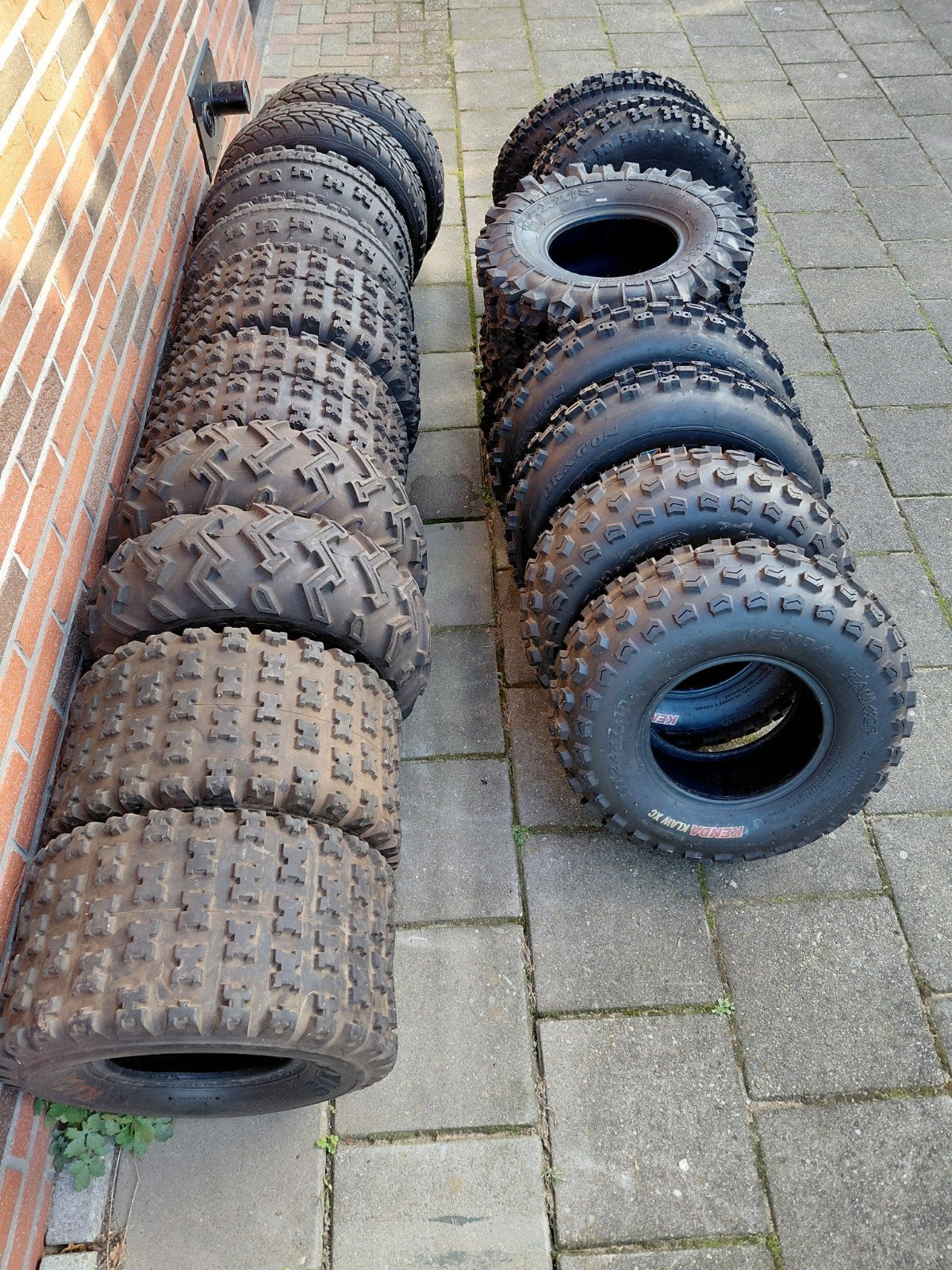 quad banden, Ophalen of Verzenden, Gebruikt