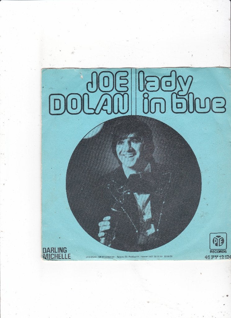 Single Joe Dolan - Lady in blue, Cd's en Dvd's, Ophalen of Verzenden, Gebruikt, 7 inch, Pop