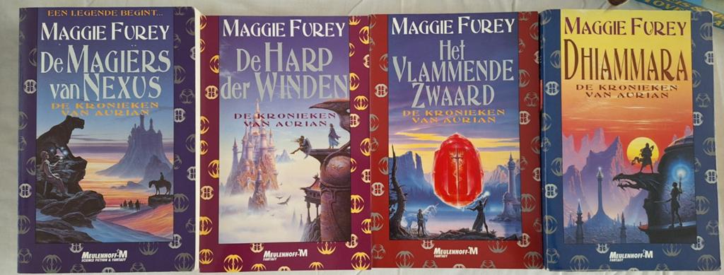 De kronieken van Aurian. 4 boeken reeks, Boeken, Ophalen of Verzenden, Gelezen, Maggie Furey