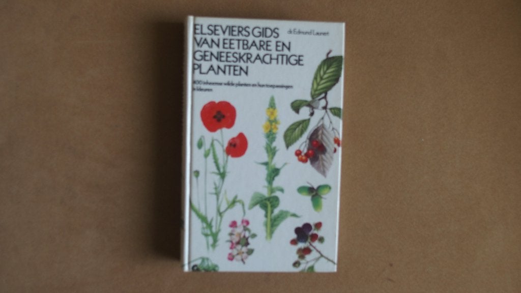 Elseviers gids van eetbare en geneeskrachtige planten, Ophalen of Verzenden, Zo goed als nieuw, Kruiden en Alternatief, Edmund Launert