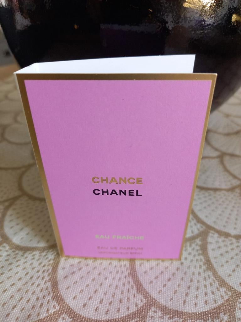Proefje Chance Eau Fraiche Chanel, Sieraden, Tassen en Uiterlijk, Uiterlijk | Parfum, Ophalen of Verzenden, Nieuw