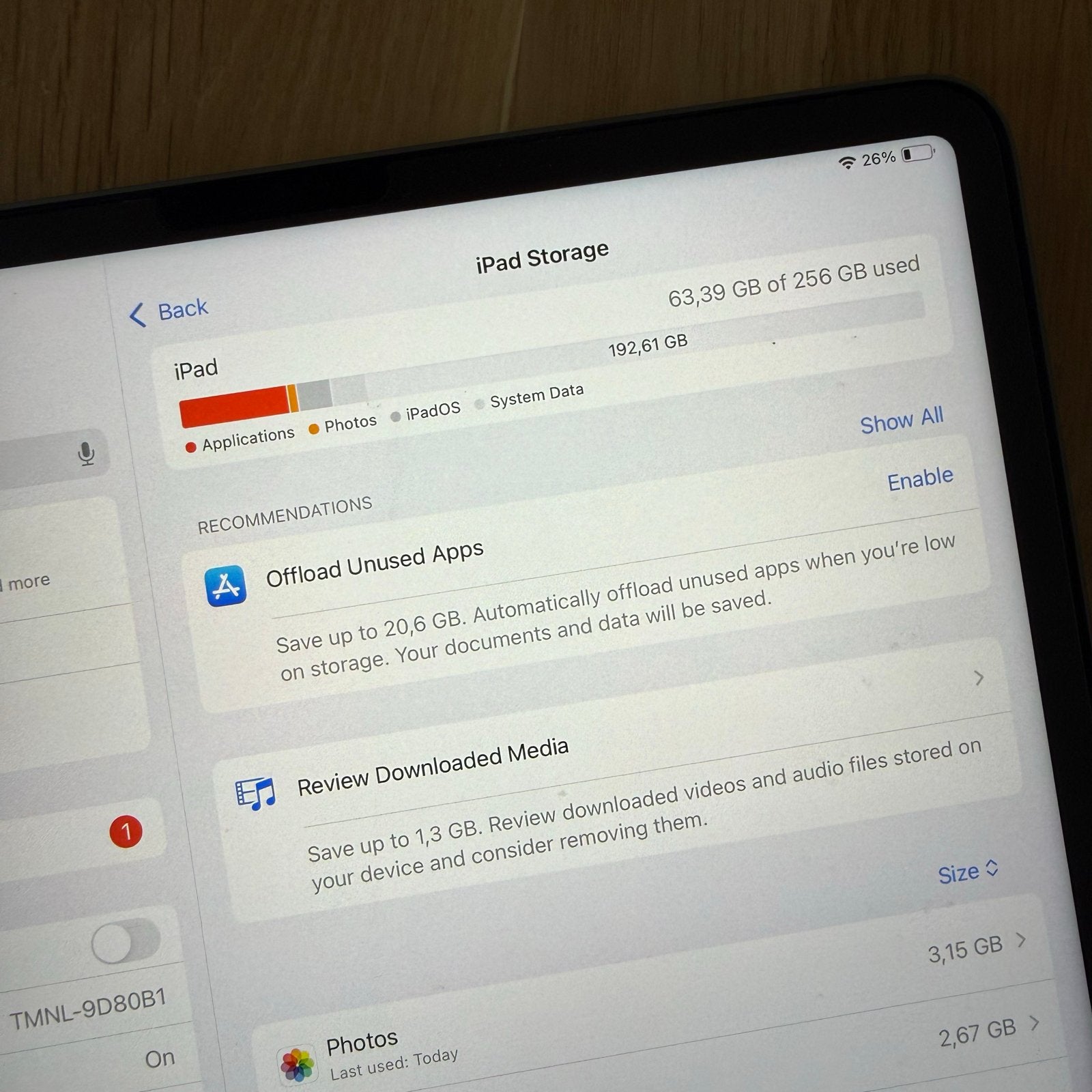 Foto 8 van iPad Pro 12,9” 256GB zo goed als nieuw