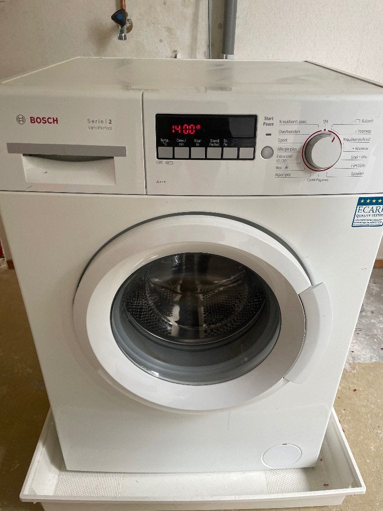 Bosch wasmachine serie 2 Varioperfect, Witgoed en Apparatuur, Wasmachines, Ophalen, Gebruikt, Wolwasprogramma, Voorlader