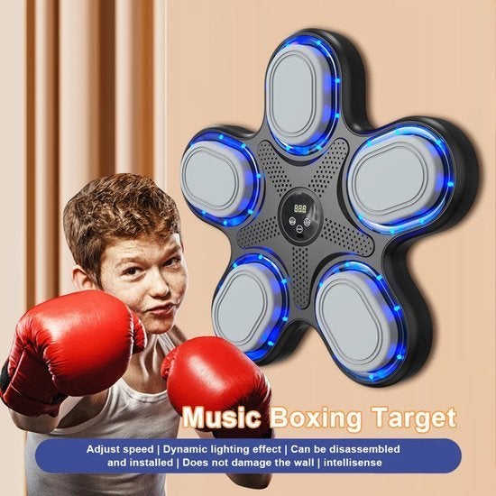 Music Boxing Machine - Music Boxing Machine Voor De Muur - M, Hobby en Vrije tijd, Corvance B.V., Verzenden, Nieuw, Corvancebol@gmail.com