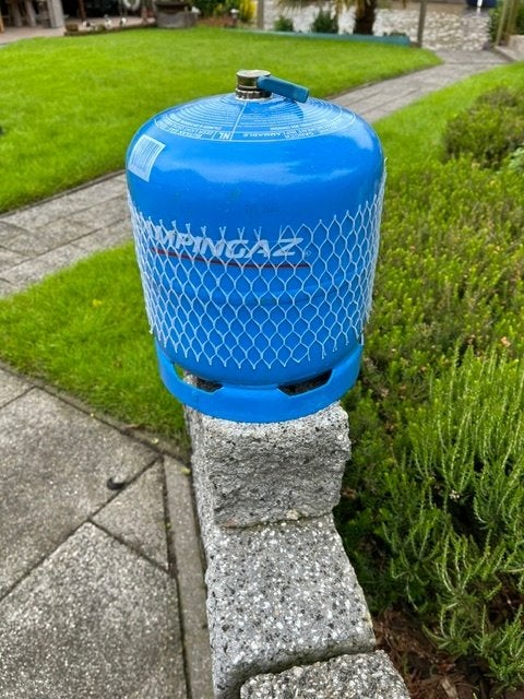 Gasfles 907 Campinggaz, Caravans en Kamperen, Kampeeraccessoires, Ophalen, Gebruikt