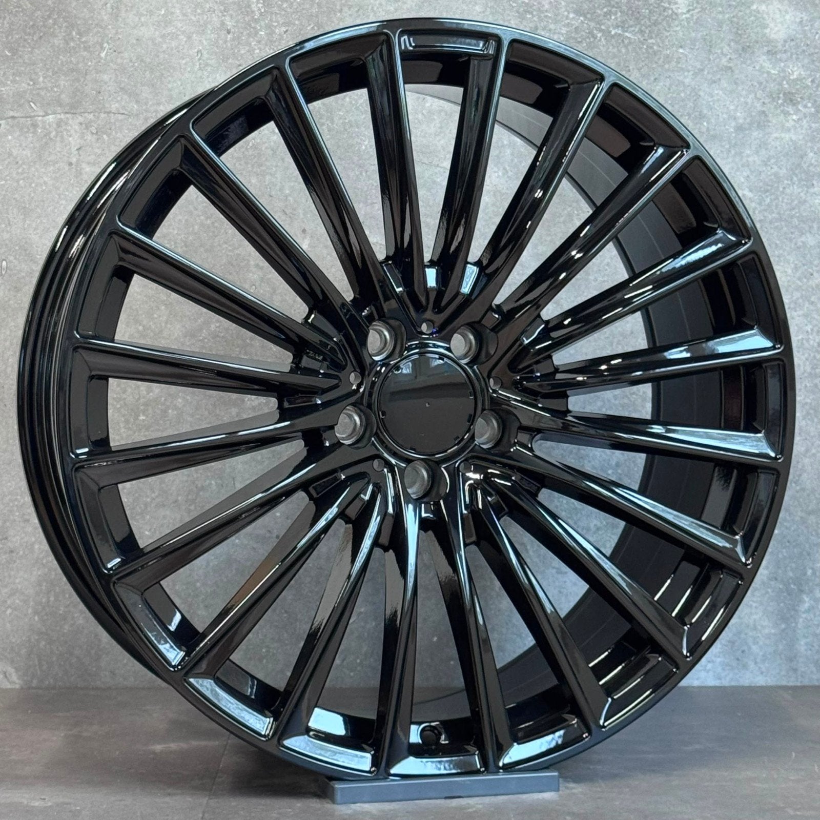 NIEUWE 19" BlackEdition Velgen 5x112 Pastop Mercedes A C CLA, Fd, Nieuw, Fd, Personenwagen