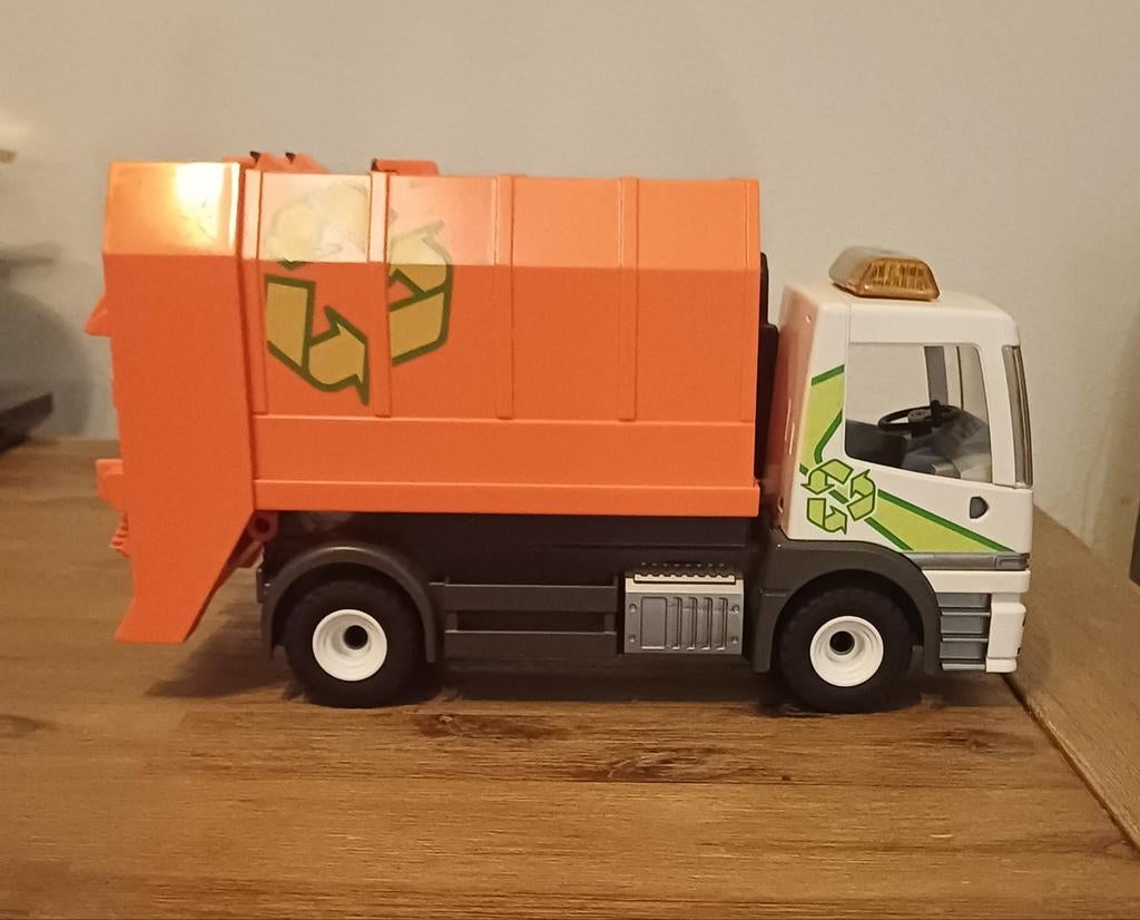 Playmobil Vuilniswagen 6110, Ophalen of Verzenden, Zo goed als nieuw, Los playmobil