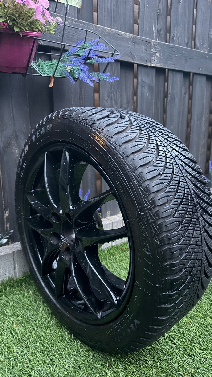 Originele Ronal velgen, nieuwe banden + res. band 215/45/R16, Ophalen, 215 mm, 16 inch, Nieuw